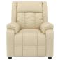 Preview: Relaxsessel Creme Stoff