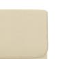 Preview: Loungesessel Creme 55x64x80 cm Stoff