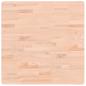 Preview: Tischplatte 70x70x1,5 cm Quadratisch Massivholz Buche