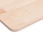 Preview: Tischplatte Quadratisch 50x50x1,5 cm Eichenholz Unbehandelt