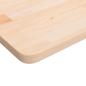 Preview: Tischplatte Quadratisch 50x50x2,5 cm Eichenholz Unbehandelt