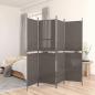 Preview: ARDEBO.de - 4-tlg. Paravent Anthrazit 200x180 cm Stoff