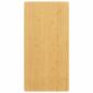 Preview: ARDEBO.de - Tischplatte 40x80x2,5 cm Bambus