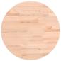 Preview: Tischplatte Ø40x1,5 cm Rund Massivholz Buche