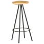 Preview: Barhocker 2 Stk. Raues Mangoholz