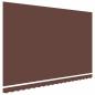 Preview: Ersatzstoff für Markise Braun 400x300 cm Polyester
