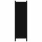 Preview: 3-tlg. Raumteiler Schwarz 150x180 cm