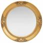 Preview: ARDEBO.de - Wandspiegel im Barock-Stil 50 cm Golden