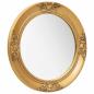 Preview: Wandspiegel im Barock-Stil 50 cm Golden