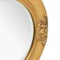 Preview: Wandspiegel im Barock-Stil 50 cm Golden