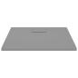 Preview: Duschwanne SMC Grau 90x90 cm