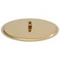 Preview: Regenbrause Edelstahl 40 cm Rund Golden