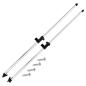 Preview: ARDEBO.de - Bimini Top Stützstangen 2 Stk. Aluminium