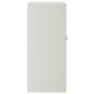 Preview: Aktenschrank Hellgrau 79x40x90 cm Stahl