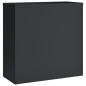 Preview: Aktenschrank Anthrazit 90x40x90 cm Stahl