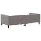 Preview: Tagesbett Taupe 100x200 cm Stoff