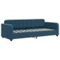 Preview: Tagesbett Blau 80x200 cm Samt