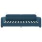 Preview: Tagesbett Blau 80x200 cm Samt