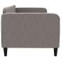 Preview: Tagesbett Taupe 80x200 cm Stoff
