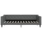 Preview: Tagesbett Dunkelgrau 90x200 cm Stoff