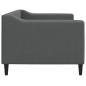 Preview: Tagesbett Dunkelgrau 80x200 cm Stoff