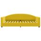 Preview: Tagesbett Gelb 90x200 cm Samt