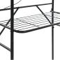 Preview: Toilettenregal Schwarz 60x33x174 cm