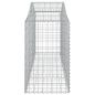 Preview: Gabionen mit Hochbogen 15 Stk. 200x50x80/100cm Verzinktes Eisen