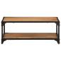 Preview: Couchtisch 90x45x35 cm Massivholz Akazie