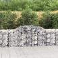 Preview: ARDEBO.de - Gabionen mit Hochbogen 11 Stk. 300x50x80/100cm Verzinktes Eisen