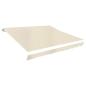 Preview: ARDEBO.de - Ersatzstoff für Markise Creme 400x300 cm Polyester