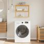 Preview: ARDEBO.de - Badregal mit 3 Ablagen Wandmontage 60x15x54 cm Bambus