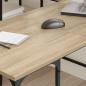 Preview: Schreibtisch Sonoma-Eiche 139x139x75 cm Holzwerkstoff