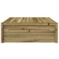 Preview: Gartenhocker 120x80 cm Kiefernholz Imprägniert