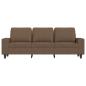 Preview: 3-Sitzer-Sofa Braun 180 cm Stoff