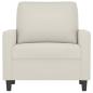 Preview: Sessel Creme 60 cm Samt