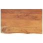 Preview: Waschtischplatte 110x60x2,5 cm Rechteckig Massivholz Akazie