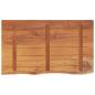 Preview: Waschtischplatte 110x60x2,5 cm Rechteckig Massivholz Akazie