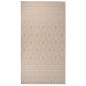 Preview: ARDEBO.de - Outdoor-Teppich Flachgewebe 80x150 cm Braun Gestreift