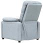 Preview: Massagesessel Hellgrau Stoff