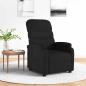 Preview: ARDEBO.de - Relaxsessel Schwarz Stoff