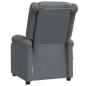 Preview: Massagesessel Grau Kunstleder