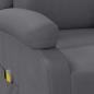 Preview: Massagesessel Grau Kunstleder