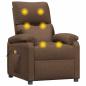 Preview: Massagesessel Braun Stoff