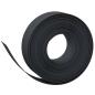 Preview: Rasenkanten 2 Stk. Schwarz 10 m 15 cm Polyethylen