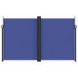 Preview: Seitenmarkise Ausziehbar Blau 200x1200 cm