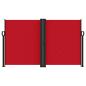 Preview: Seitenmarkise Ausziehbar Rot 140x1200 cm