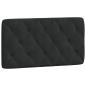Preview: Bettgestell ohne Matratze Schwarz 100x200 cm Samt