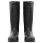 Preview: Gummistiefel Schwarz Größe 44 PVC