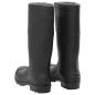 Preview: Gummistiefel Schwarz Größe 44 PVC